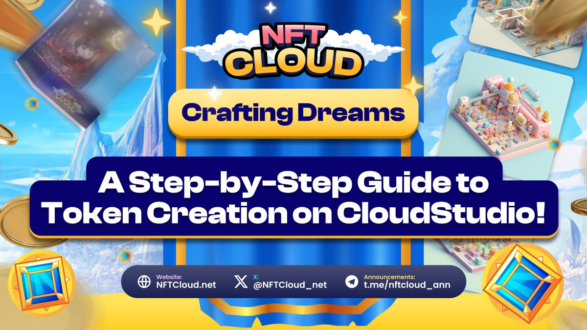 Dream of creating your own digital art and selling it as an NFT? 🎨 
 
Learn how to use CloudStudio, a cloud-based IDE that lets you code, build, and deploy your NFT projects with ease. 🚀 
 
Read our step-by-step guide and start crafting your dreams today! 🧩

 #NFTCloud #NFT