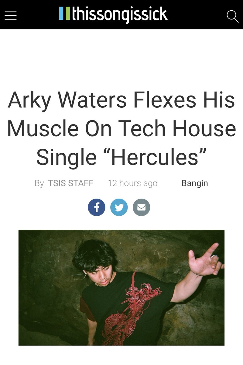 .<a href="/ArkyWaters/">Arky Waters</a>' new single 'Hercules' is getting some love from <a href="/thissongissick_/">thissongissick</a> ✨

thissongissick.com/post/arky-wate…