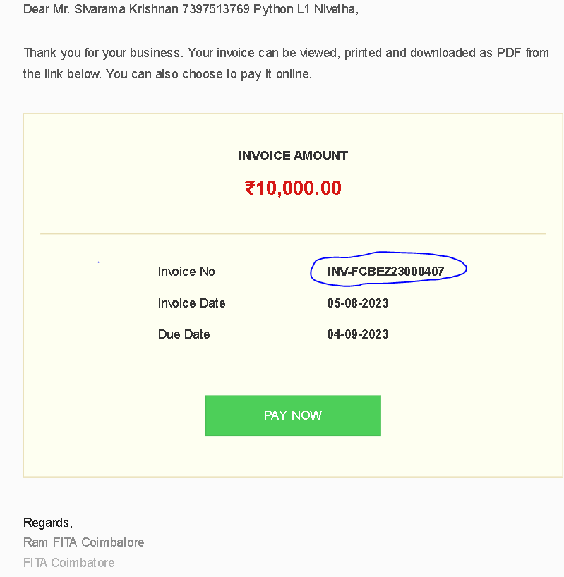 @fitaacademy 2 dedicated students from underprivileged backgrounds, are facing neglect at FITA Coimbatore. Despite their hard work and commitment to funding their Python course through scholarships and part-time jobs, the center's focus on money. Need trainer and start again !