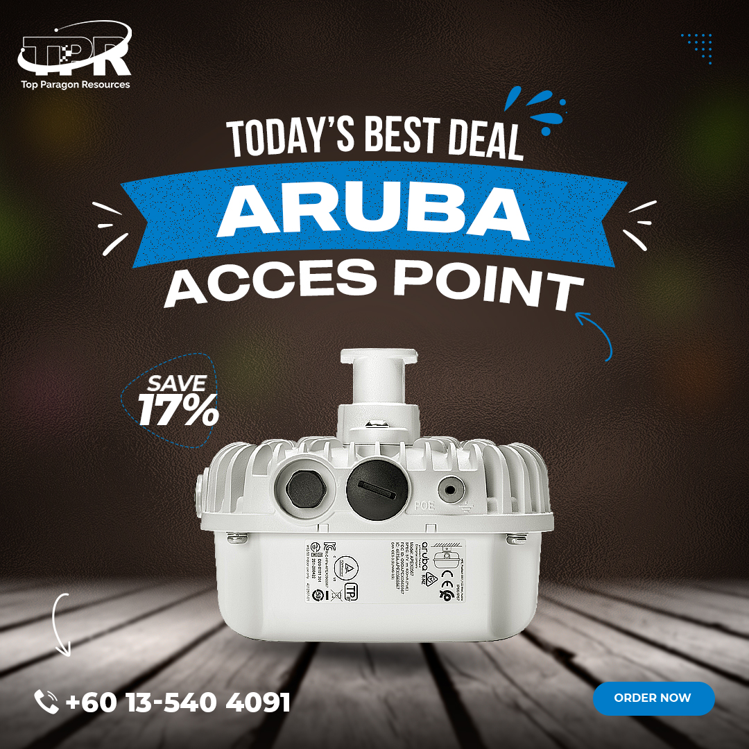 Top_paragon's tweet photo. 🚀🔌 Get #TopParagonResource's 17% OFF on #ArubaAP R4W48A! Wi-Fi 6 speed, robust coverage, #EcoFriendly🍃. Perfect for #EfficientNetworking!
🛒 https://t.co/PMdAeRDHVZ 📞 +60 13-540 4091
#NetworkBoost📶 #TechSavings💸 #SmartConnect🔗 #BusinessTech🏭 #ShopNow🛍️ https://t.co/PYYLOryBmU