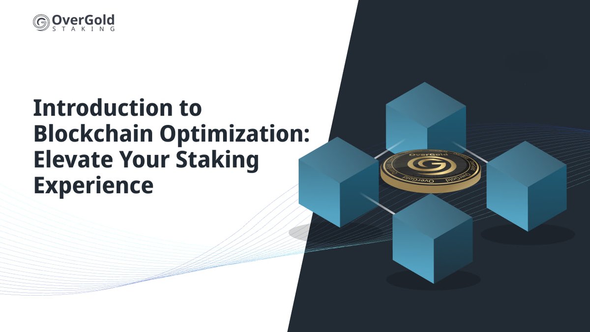 🚀 Elevate your staking game with OverGold! 🌐✨ Our latest blockchain optimization ensures a superior staking experience. 

Check out the guide for all the details! 💻⚡️ 

telegra.ph/Introduction-t… 

#Staking #BlockchainOptimization #OverGoldInnovation