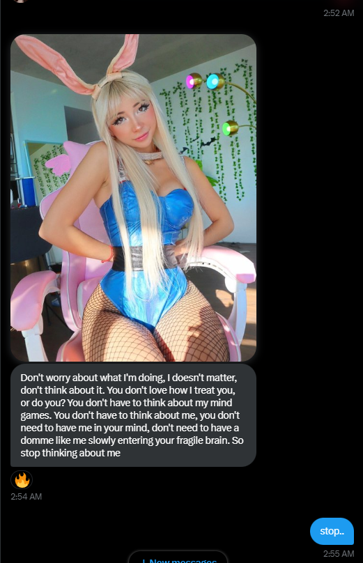 srcartofen3's tweet photo. I just lost to @LunaaMissy I didn't have any chance on the battle 💞

#hypnosis #wankchat #chessbattle #gooner #ambushme #egirls #brainwash #wankbattle https://t.co/4WOrWvWfvY