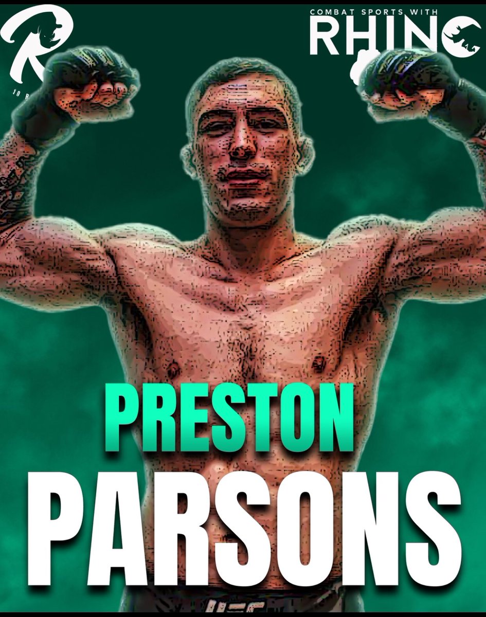 ComSportswRhino's tweet photo. Episode 207 is up #MMATwitter & Fight Fam! @apbrocks and I cover #UFCVegas85 have our picks for #UFCVegas86 Dotn, Q&A with the RhinoGang PLUS @ufc welterweight Preston Parsons goes a 🔥 10rds w Rhino! Art by @JayMMA4 🤘 #MMA #RhinoGang https://t.co/h6wBBExt08 https://t.co/2F7hDqKy7R