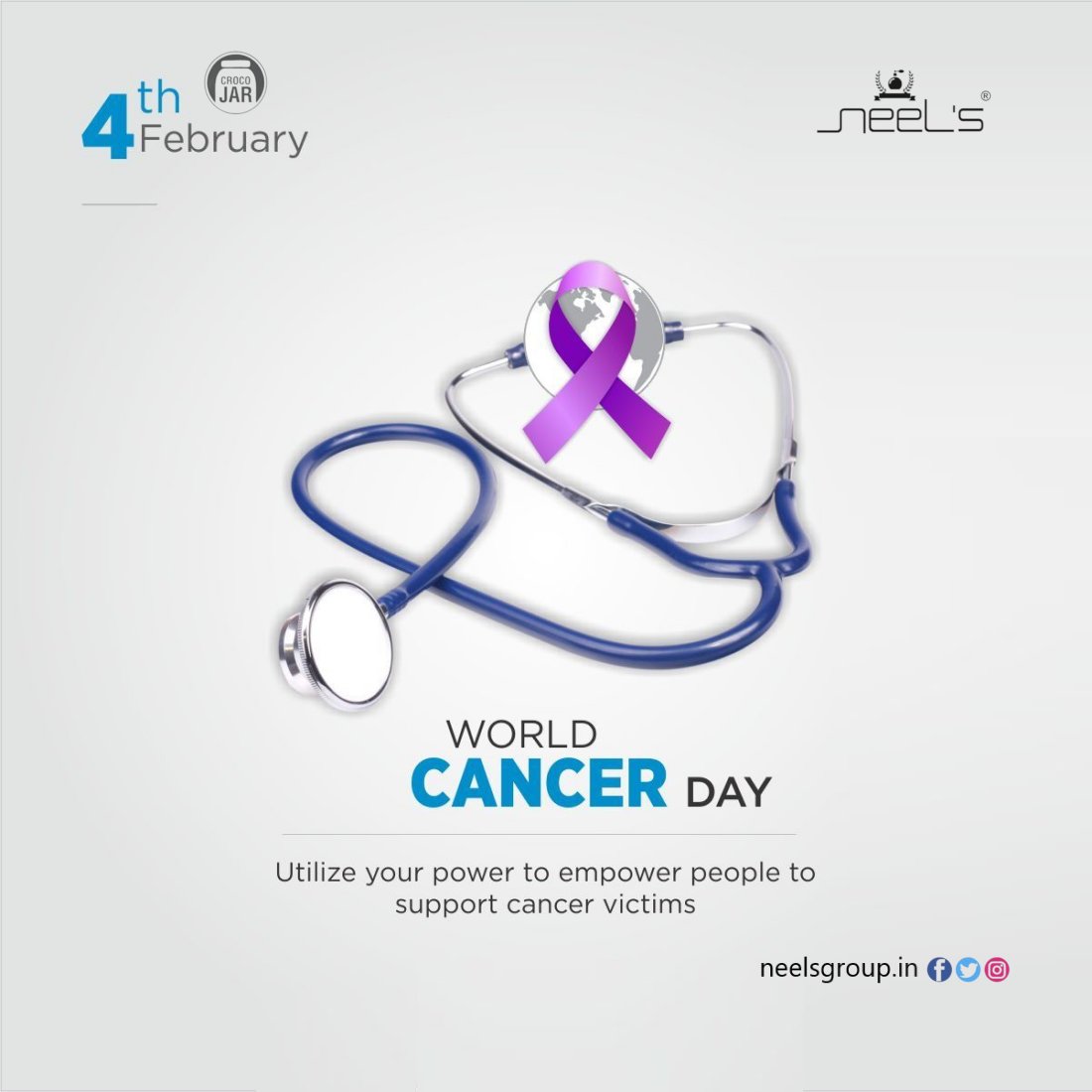 neelsgroup1's tweet photo. WORLD CANCER DAY #neels #crocojar #perfume #deodrant #jar #containers https://t.co/Ekwx3sGQsc
