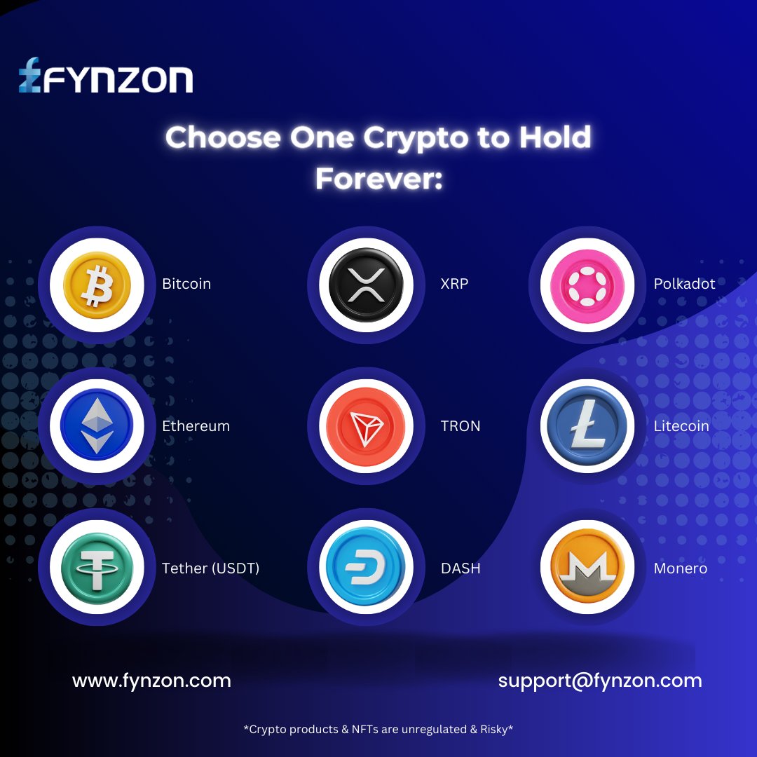fynzonteam's tweet photo. If you had to pick just one crypto to hold forever, which would it be? 🚀
Comment your forever crypto below!

#cryptocurrency #cryptocurrencynews
#cryptocurrencyexchange #cryptocurrencyinvestments #cryptocurrencymarket #cryptocurrencyalerts #cryptocurrencybitcoin https://t.co/irAuP93E3z