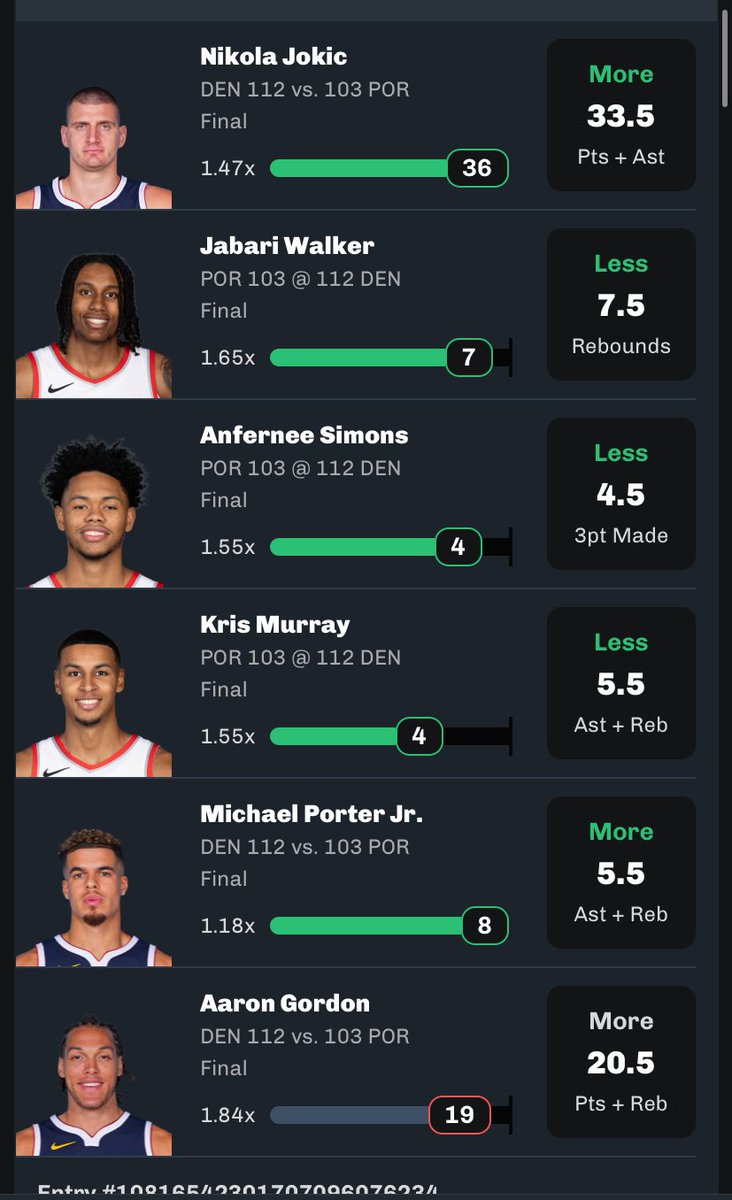 reaperdaGreat6's tweet photo. Otw to check myself in a mental hospital as I’m typing 😖😖🥲🥲🥲 #GamblingX #PrizePicks #underdog #Chalkboard #Playerprops https://t.co/4SSkzTXIuh