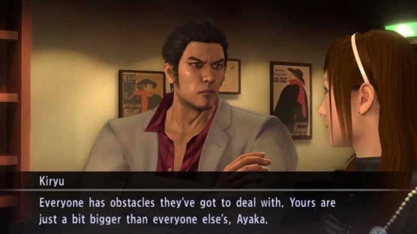 kiryugleoite's tweet image. saying this about kiryu of all characters is crazy