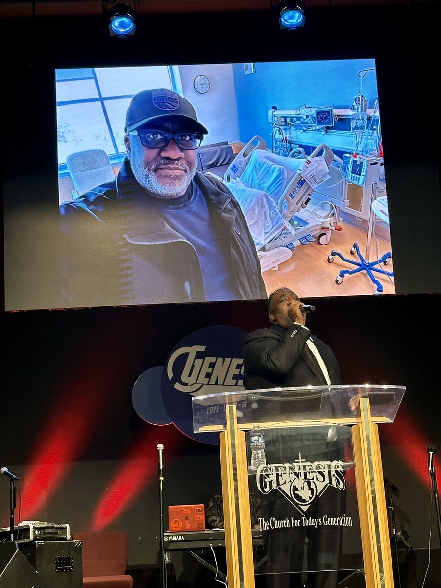 After a challenging 5-week battle with flu &amp; pneumonia, I’m back at Genesis Church’s pulpit. Feeling a bit nervous after my first long absence in 24 years, but the warmth &amp; support from my church family upon my return was overwhelming. My sermon, “Restored For More,” was a