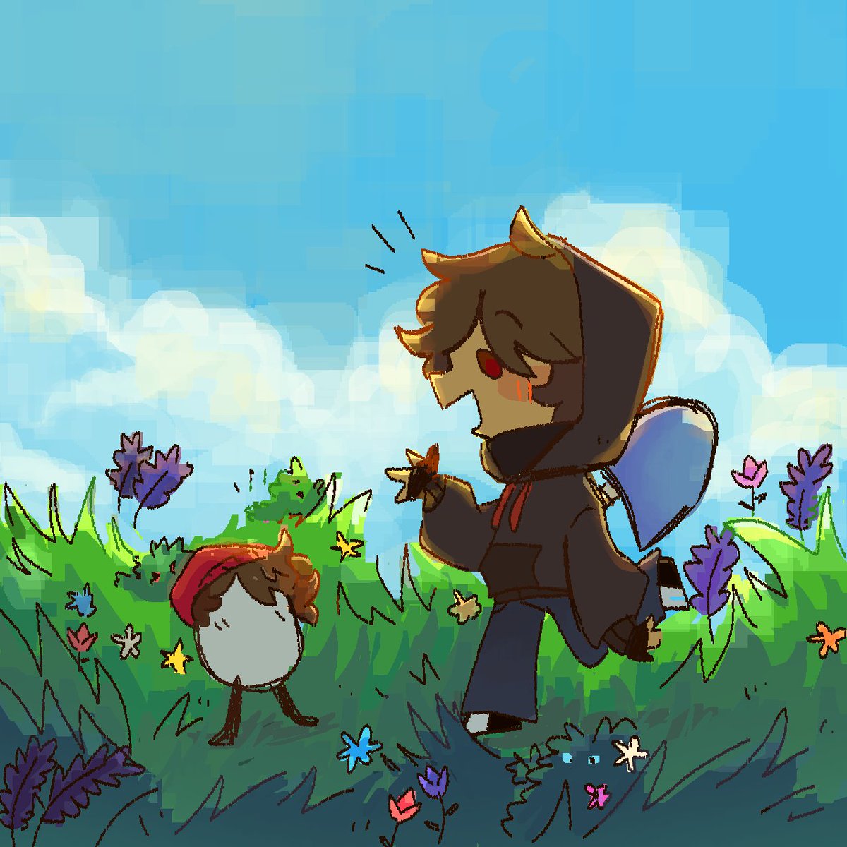 Cu4k_'s tweet photo. Luzu y Tallulah <3

#luzufanart #qsmpfanarts #qsmpeggsfanart https://t.co/QAw6zv2el6