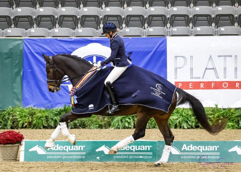SuccessEques's tweet photo. #repost @emilydonaldsondressage Throwback Thursday to that magical moment last year when the Sewickley Farm Partnership’s Supersonic won a National Championship in Kentucky!

📷 @susanjstickle 

#dressage #successequestrian #noslipaaddlepads https://t.co/sscpVvHhly