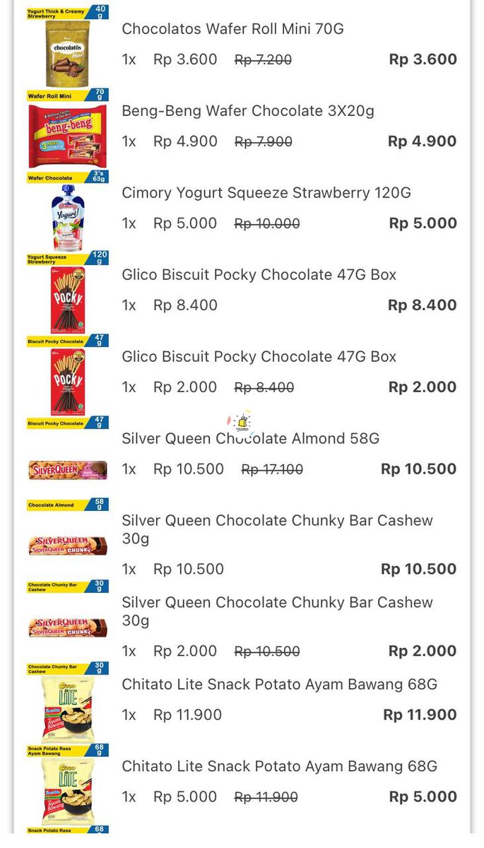 discountfess's tweet photo. jangan lupa jajan di klik idm gess pamer https://t.co/cRCZLWIICj