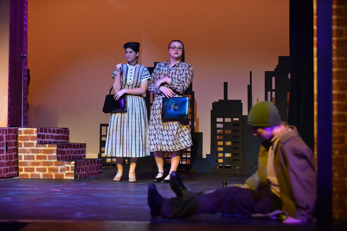ViatorCulture's tweet photo. Congratulations and Bravo! Johnny and Olya did a great job performing in the SVHS winter musical “Little Shop of Horrors.” @SaintViatorHS https://t.co/pljiW6zom1