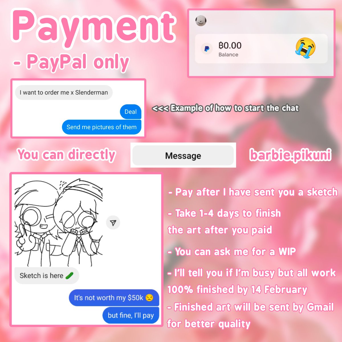 BarbiePikuni's tweet photo. 💘 0/? Valentine's Day YCH open!
- Close 12-13 February 2024
#digitalart #digitaldrawing #digitalartist #ocart #ocartist #ocdrawing #draw #draws #drawing #art #artist #artists #ych #commission #commissionsopen #artistontwitter #aristonx #ibispaint #ibispaintx #commsopen https://t.co/UburVqInqa