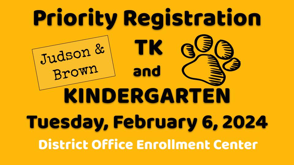 Calling all future Jaguars!  Priority registration begins this Tuesday, February 6th!  Be sure to enroll your future Transitional Kindergarten or Kindergarten student beginning this Tuesday! #GOJAGUARS <a href="/jandbpta/">J&B PTA</a> <a href="/RedlandsUSD/">Redlands USD</a> <a href="/RedlandsUSDSupt/">Juan J. Cabral</a>
