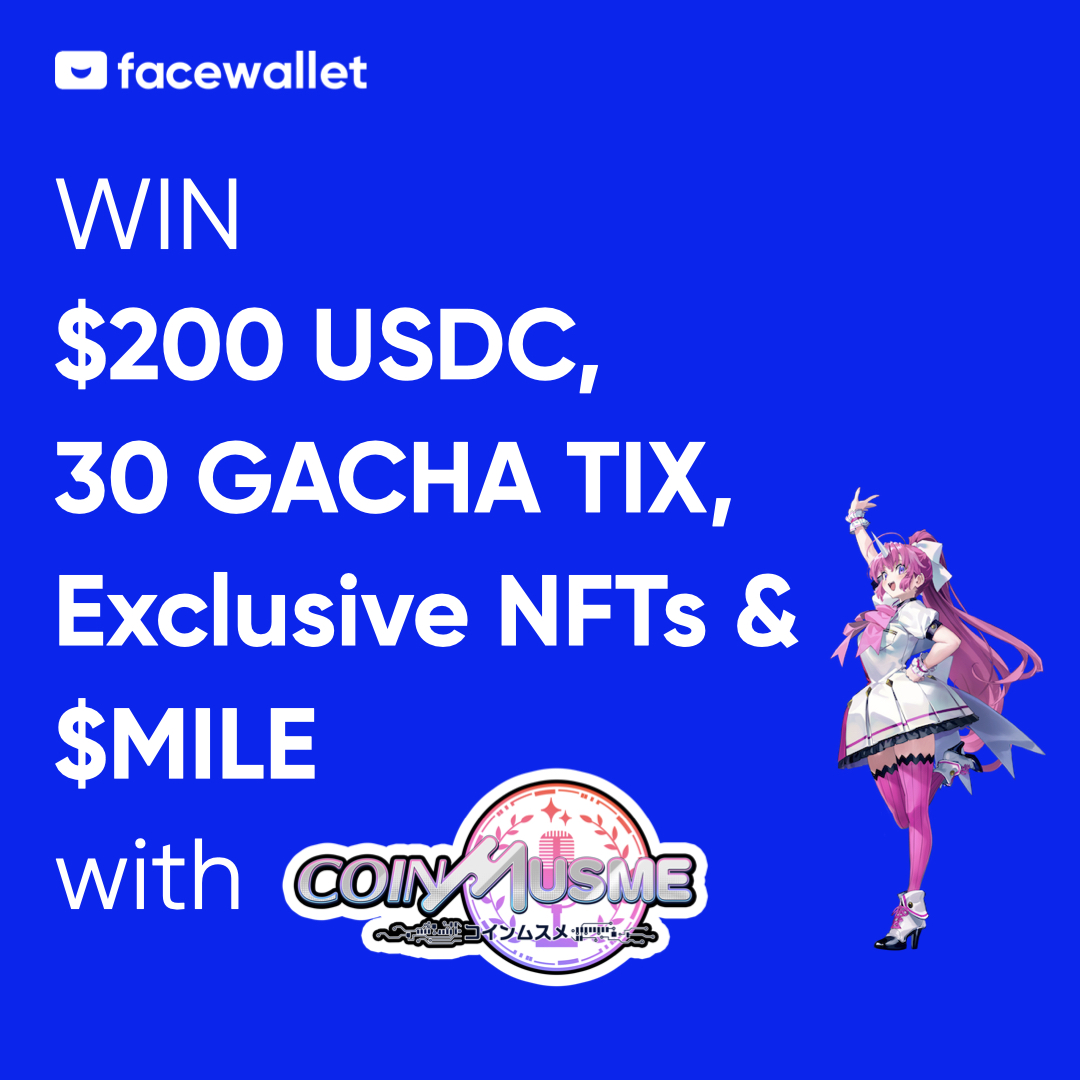 🔥 Win prizes worth over $800 with COINMUSME!

We are giving away prizes valued at $800 and offering you a chance to win exclusive NFTs!

⏰ Estimated Quest Time: 3 minutes
👉 To enter, visit: galxe.com/facewallet/cam…