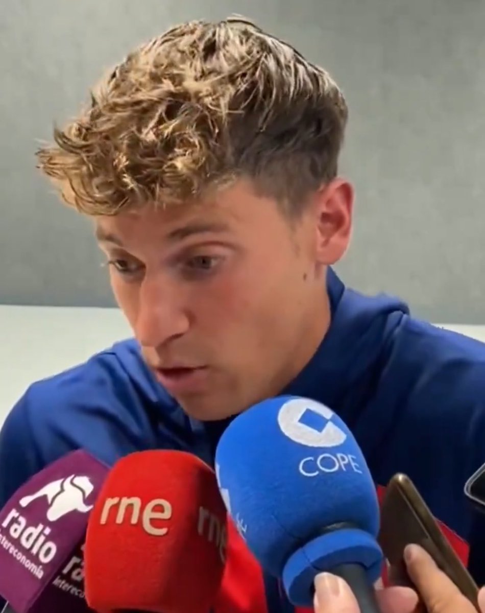 atletiuniverse's tweet photo. 🎙️ Marcos Llorente: “The disallowed goal? I don’t know, we also don’t really know the rules, so. I don’t know what to think anymore!”

“A corner offside, I don’t know if that has ever been seen.”

“Everyone makes mistakes, I’m not one to badmouth.” https://t.co/PGTPRwLhzo