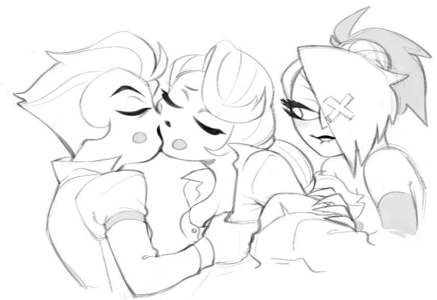 shigarakikin's tweet photo. incest //
must say i am a fan of lucifer x charlie /charlifer/morningstarcest or whatever you call it (plus supportive and horny gf) https://t.co/u9woR5eTbd
