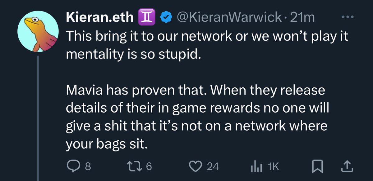 cagyjan1's tweet photo. Stop crying kieran ❤️

Buy $RON https://t.co/6DX7x3Kk85
