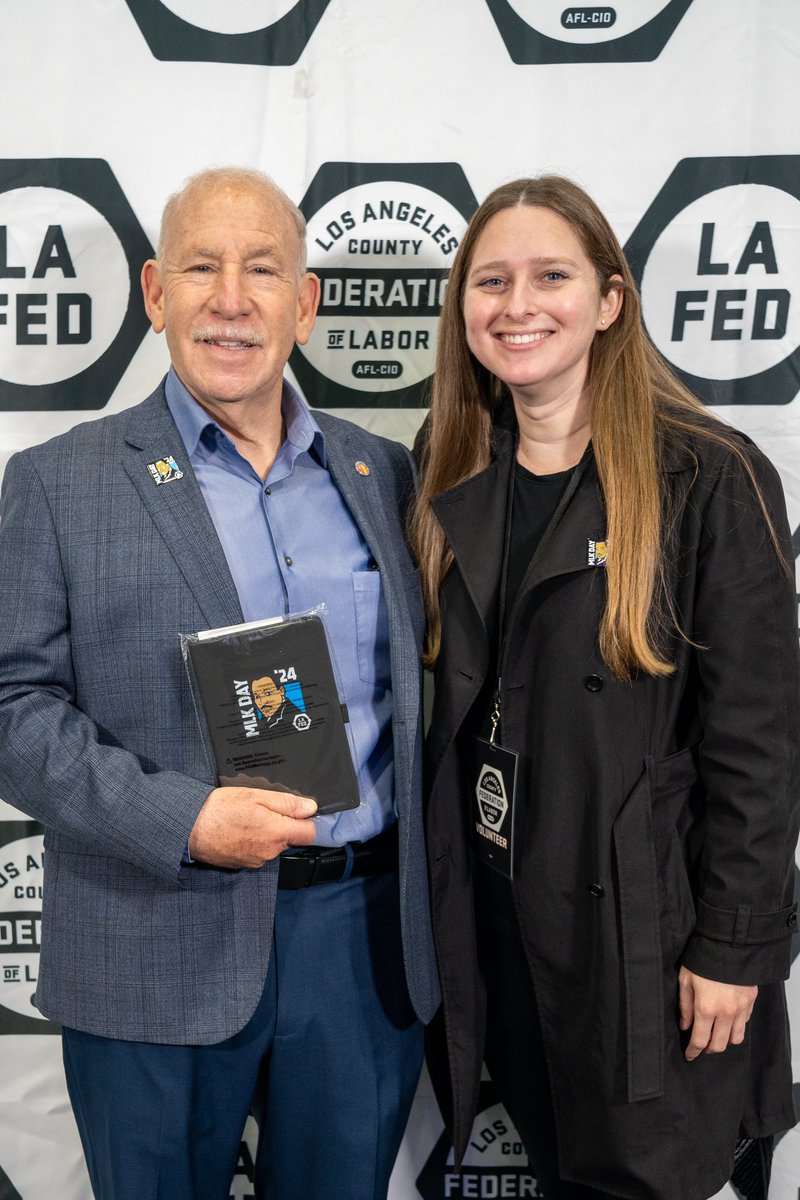 Nelida Thomatis (@thomatislausd) on Twitter photo Flashback to MLK Day 2024 with <a href="/ScottAtLAUSD/">Scott M. Schmerelson</a>! I’m proud to be a <a href="/UTLAnow/">United Teachers Los Angeles</a> member and volunteer with the LA County Federation of Labor.
Photo credit Mykle Parker Flashback to MLK Day 2024 with <a href="/ScottAtLAUSD/">Scott M. Schmerelson</a>! I’m proud to be a <a href="/UTLAnow/">United Teachers Los Angeles</a> member and volunteer with the LA County Federation of Labor.
Photo credit Mykle Parker
