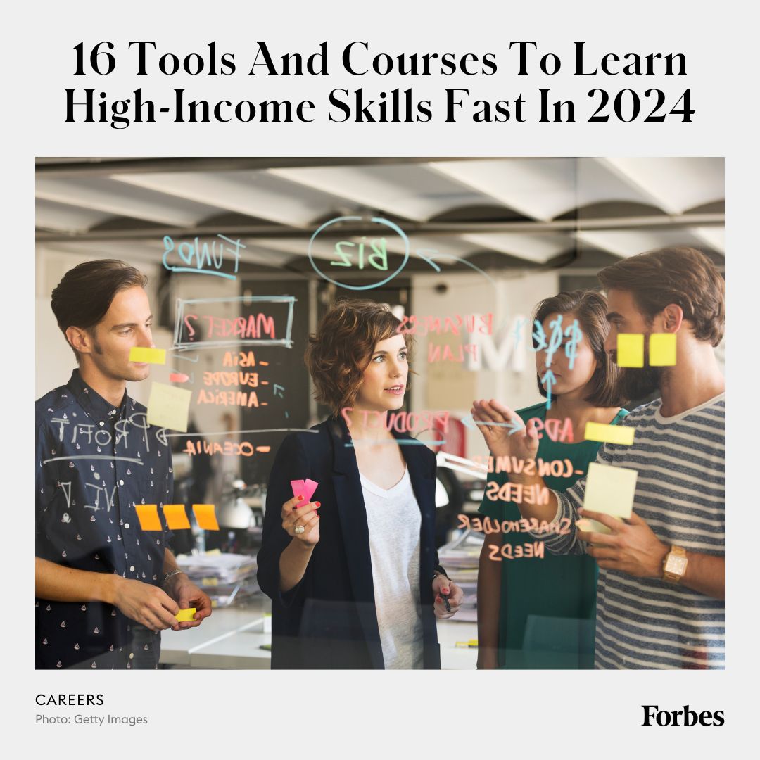 Forbes's tweet photo. Take your career to the next level by learning a high-income skill. https://t.co/klpmLkxWrb https://t.co/29h31Hj06m