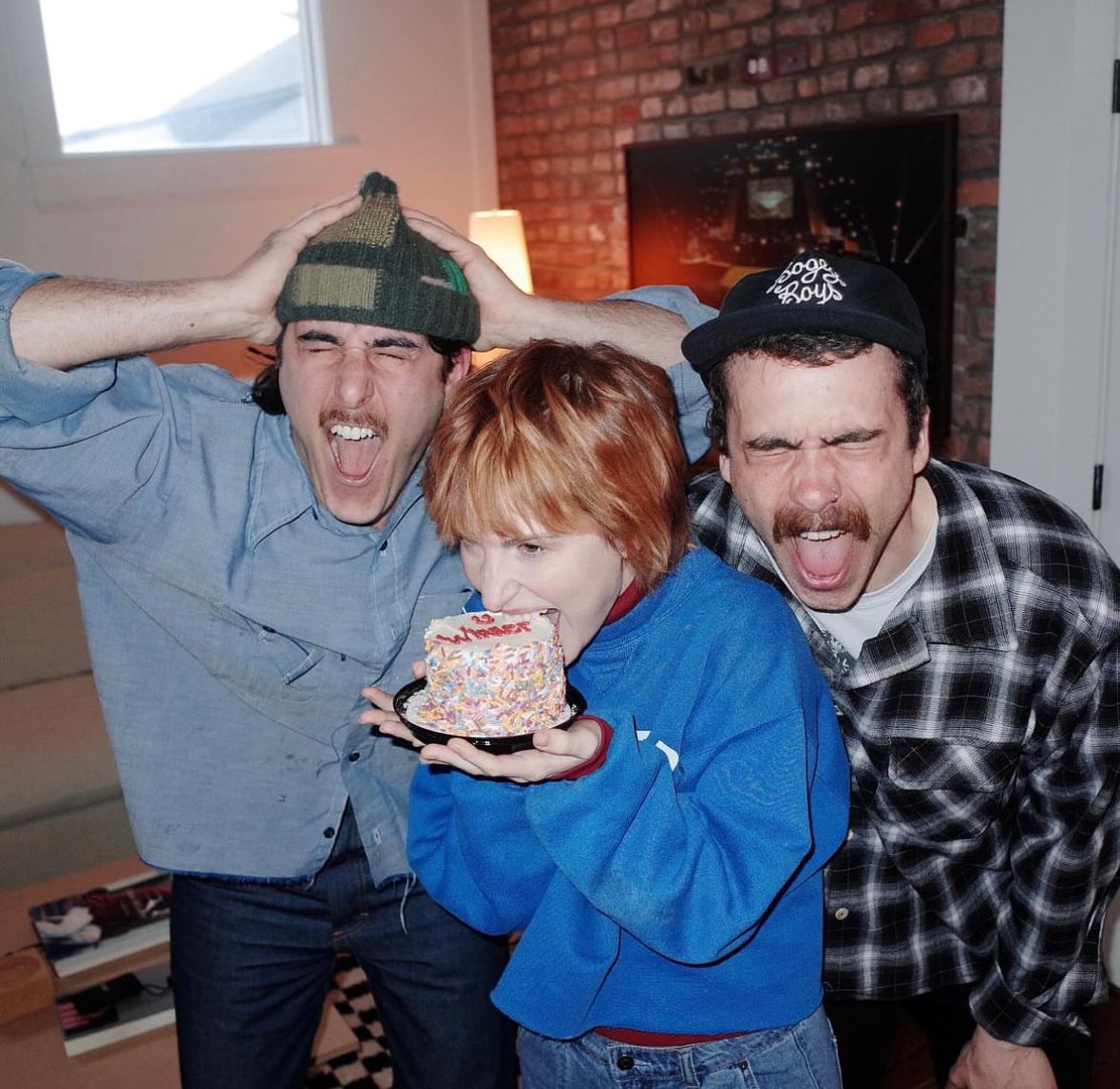 YELYAHPOI's tweet photo. “And they didn’t even leave the house. THANK YOU @recordingacademy” - Hayley, Taylor, &amp; Zac”

from paramore, the three time Grammy Award winning band 🤍 https://t.co/SJcNapIt7z