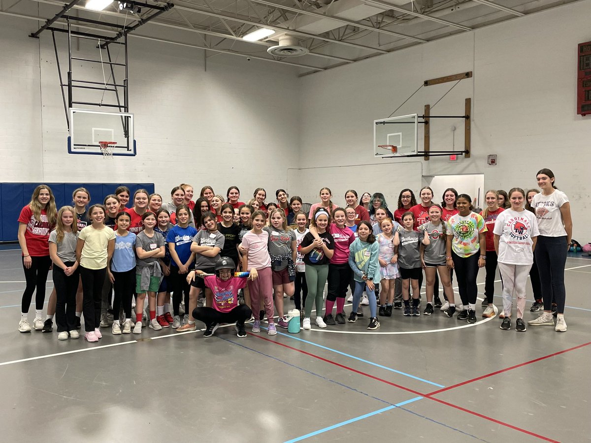 LadyCardsSball's tweet photo. Thank you to all the participants and high school players for a great winter camp! #futurecards https://t.co/FlTKRiPLQo