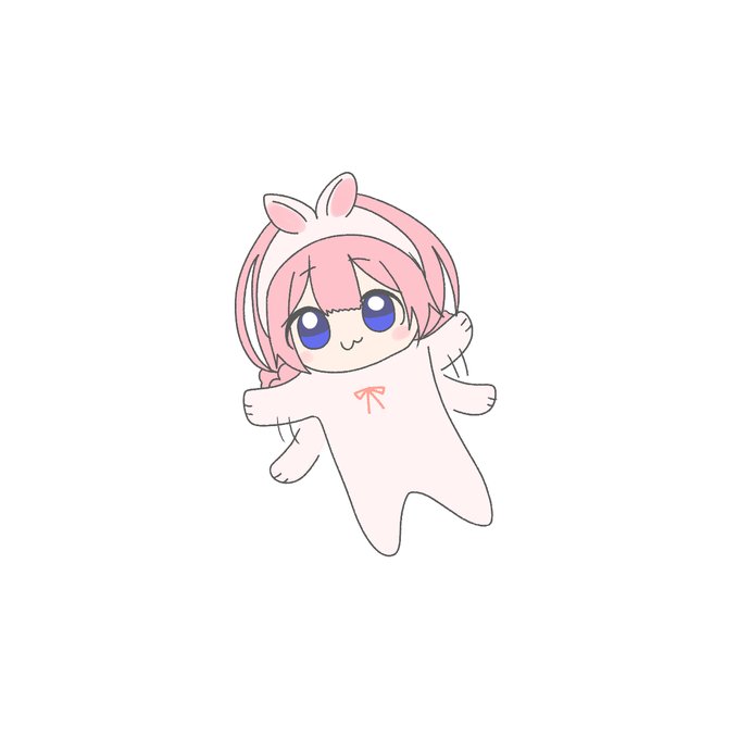 「pink hair rabbit costume」 illustration images(Latest)