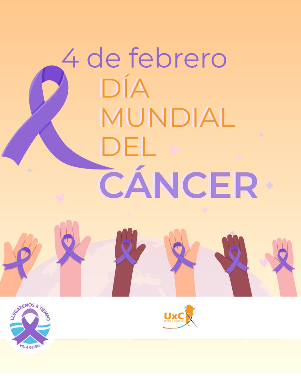 ALlegaremos's tweet photo. 🗓️Día Mundial del Cáncer

🟠Las organizaciones que formamos Unidos por el Cáncer suscribimos a los ejes sanitarios para garantizar que cada persona cuente con las prestaciones necesarias para determinar un diagnóstico 

#diamundialdelcancer
#cancer #diamundial
#UnidosxElCáncer https://t.co/TqVzNWJA7v