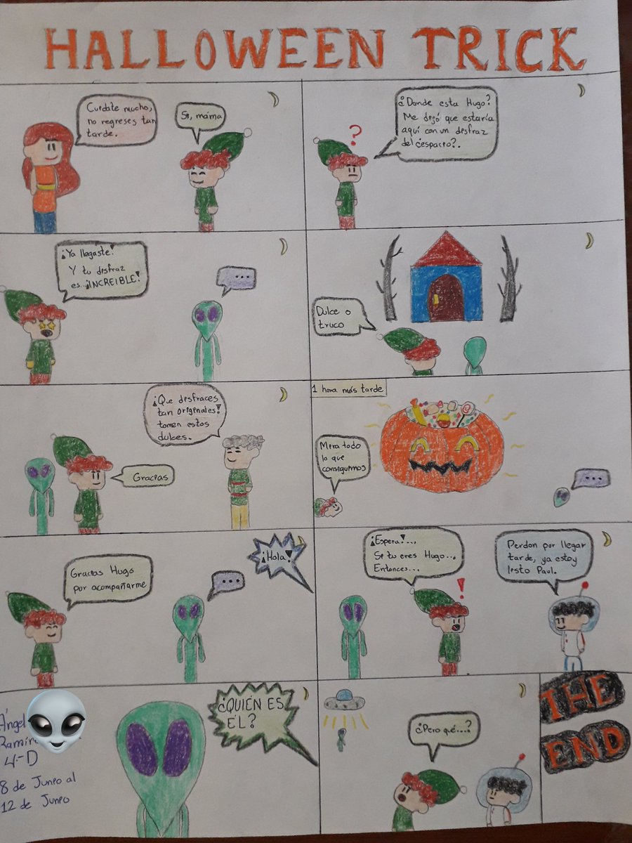 AngelRandomXD's tweet photo. Encontré las fotos de mi época en el bachillerato y miren este cómic que hice en ese entonces con cierto estilo de dibujo XD
Neta antes hacía cómics chidos, pero ahora son Lost media https://t.co/z21pfIiQSx