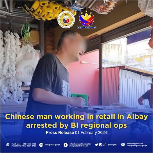 01 February 2024

𝐂𝐇𝐈𝐍𝐄𝐒𝐄 𝐌𝐀𝐍 𝐖𝐎𝐑𝐊𝐈𝐍𝐆 𝐈𝐍 𝐑𝐄𝐓𝐀𝐈𝐋 𝐈𝐍 𝐀𝐋𝐁𝐀𝐘 𝐀𝐑𝐑𝐄𝐒𝐓𝐄𝐃 𝐁𝐘 𝐁𝐈 𝐑𝐄𝐆𝐈𝐎𝐍𝐀𝐋 𝐎𝐏𝐒

READ: facebook.com/immigration.he…