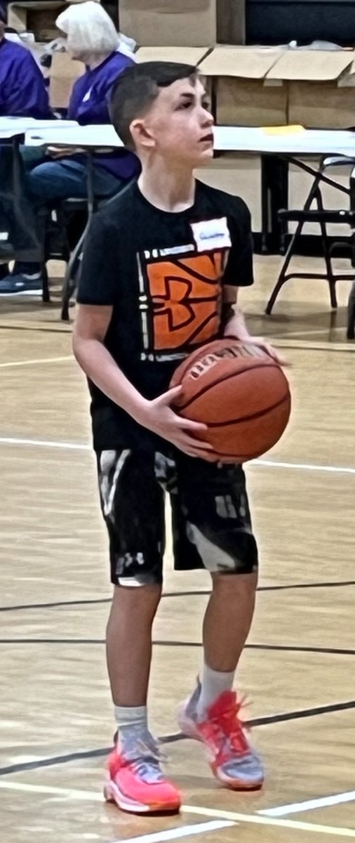 richiewulff's tweet photo. JD Wulff
2024 Arkansas’s State Hoop Shoot Champion
8/9 Year old Boys Division
22/25 from the line! https://t.co/lQYclXIAiN