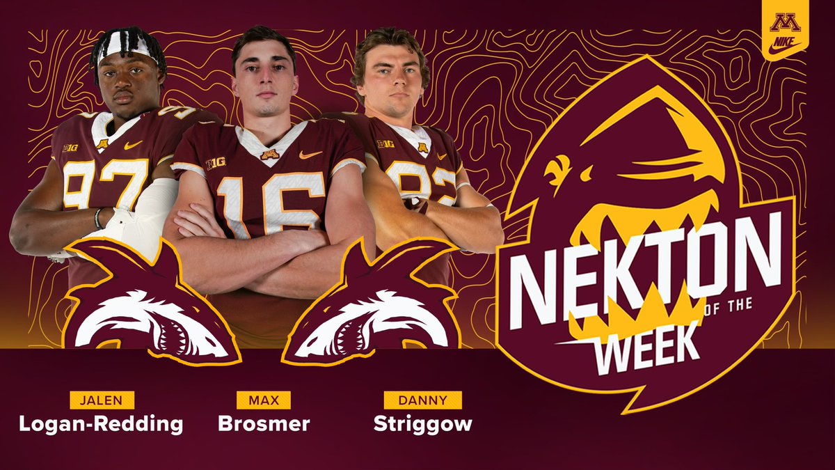 Congrats to @Jalen_Redd, @maxtbro & @dstriggow23 on earning “Nekton of the Week!!” #RTB #HYPRR #SkiUMah