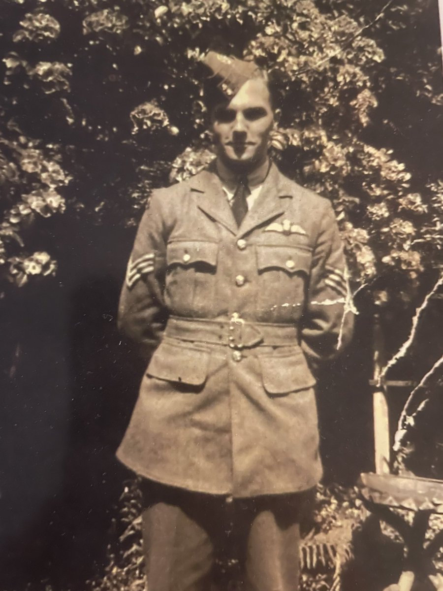 VBischoff's tweet photo. @JamieMctrusty This incredible young man was my grandad’s cousin - we talk of him often. Thank you for remembering him https://t.co/Ow0maIbTa3