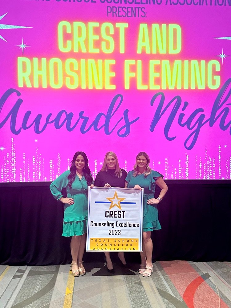 HarbyJH's tweet photo. Congratulations to Mrs. Moreno and Mrs. Johns for being recognized with The Crest award tonight! https://t.co/qA8jhLGRXs