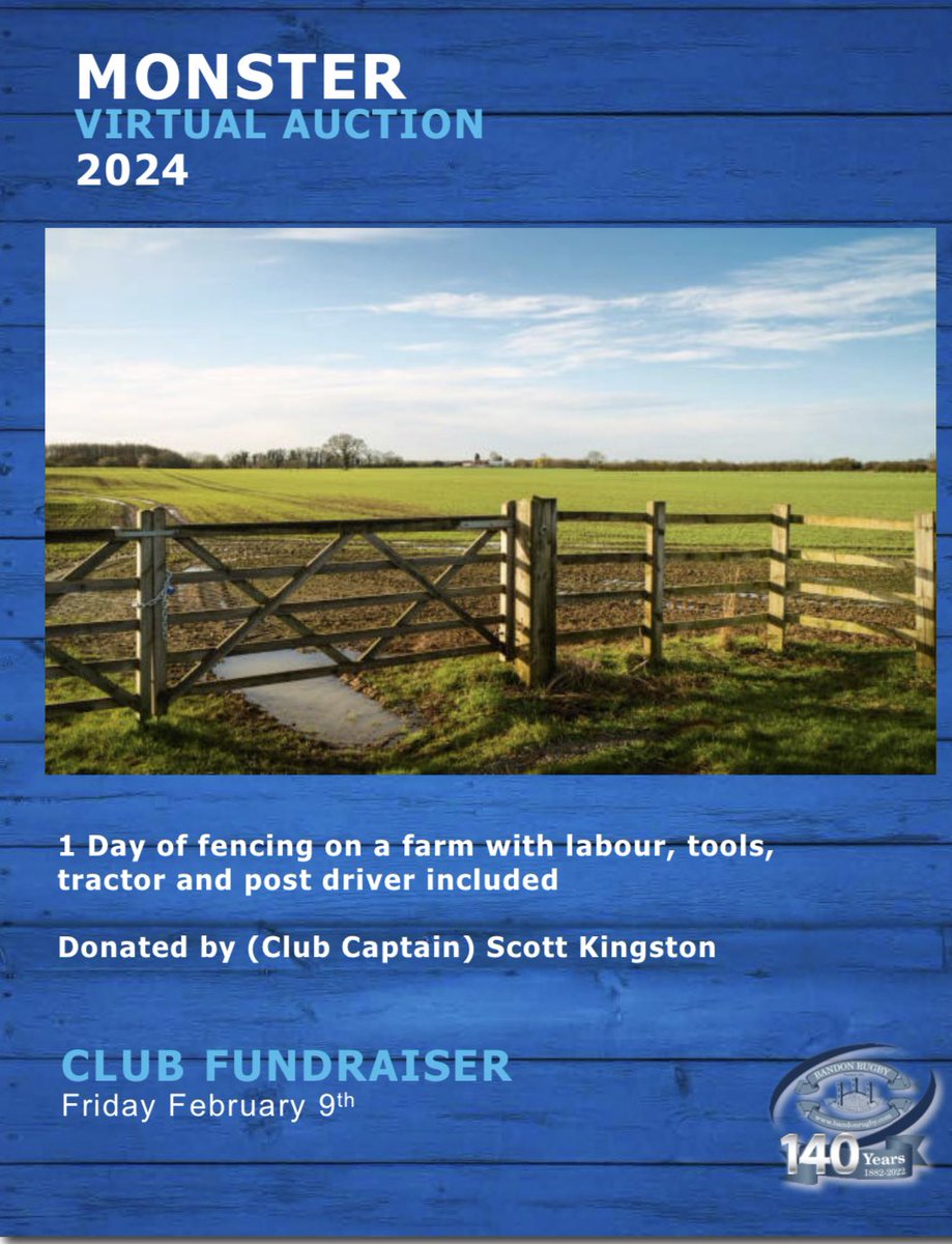 bandonrfc's tweet photo. Donated by our club captain @ScottSwitz 

Our 4th annual fundraising auction takes place on Zoom this Fri night at 7.30pm. Over 100 items set to fall under the hammer, it’s an evening not to be missed.  👇 👇 👇 👇 👇 
register here to  bid on the night https://t.co/0MKCrWBIQX https://t.co/8E75EPCLnB