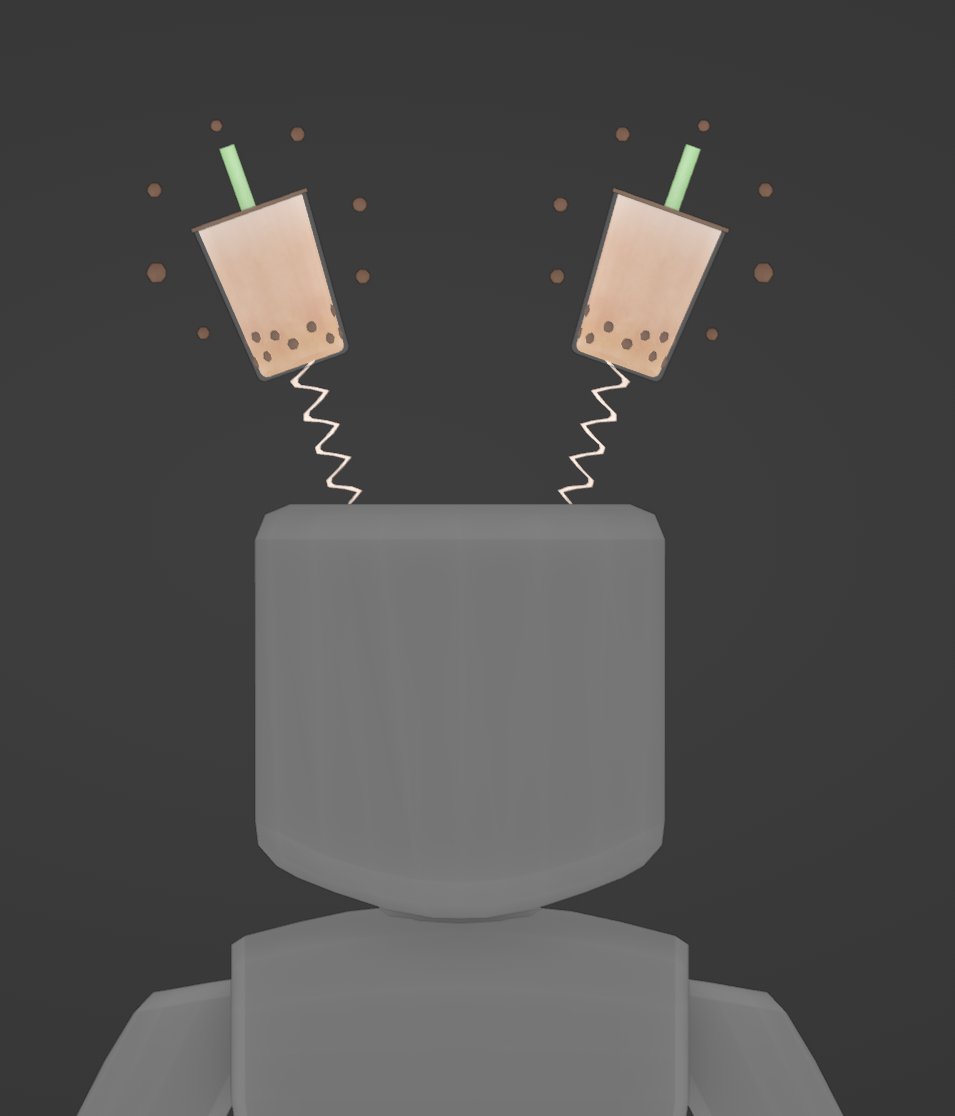 🍵 Boba Boppers for <a href="/OfficialFlezent/">Flez_ent</a> <a href="/BobaCorporation/">Boba</a> 

☁️ roblox.com/groups/3174578…

#Roblox #RobloxDev #RobloxUGC #RobloxUGCHair #RobloxAvatar
