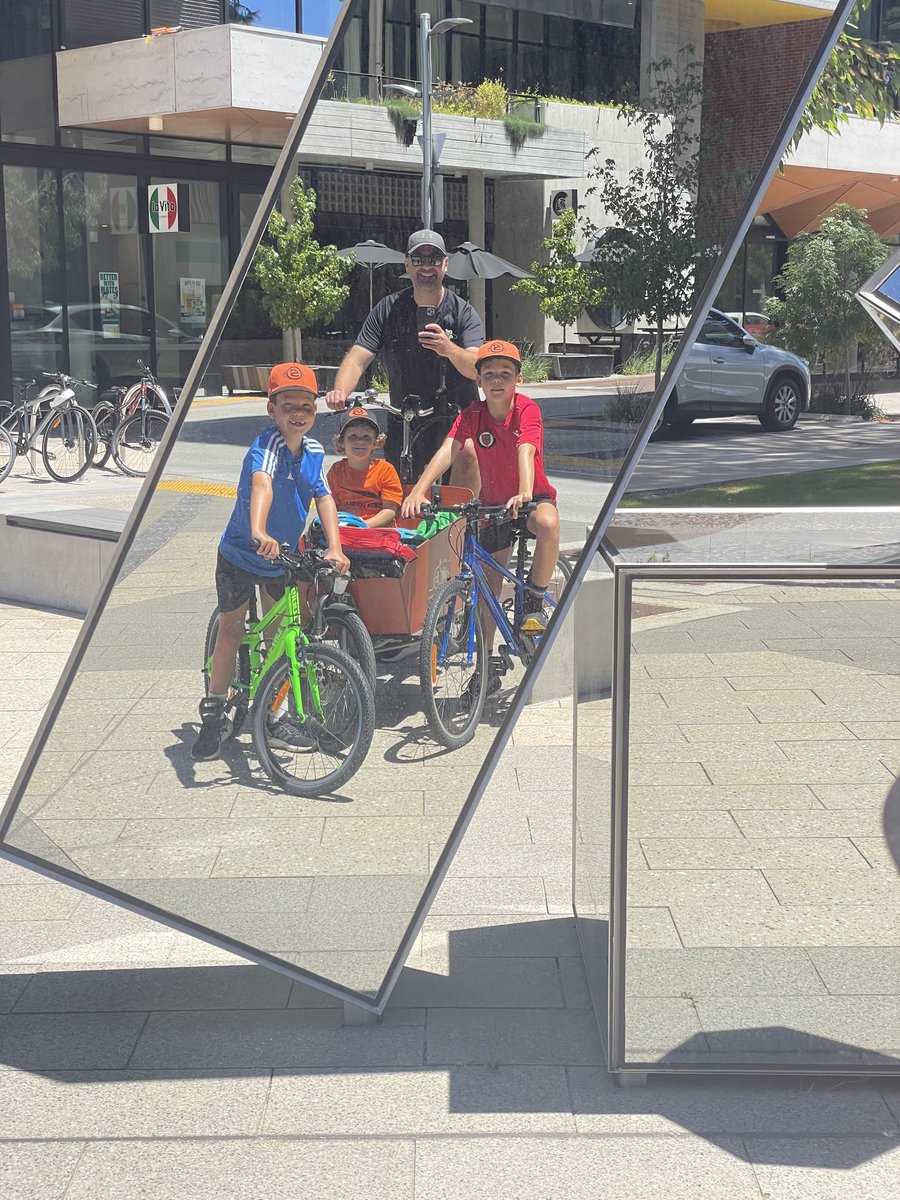 mattroot80's tweet image. Sunday morning boys bike ride with a spot of ‘friendly’ family cricket along the way