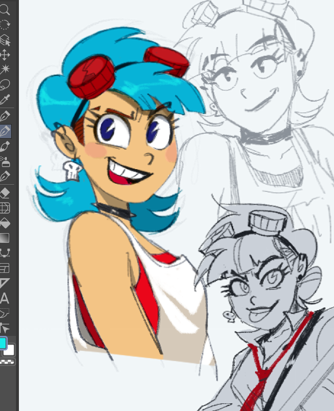 izbubbles's tweet photo. frida sketches i really like https://t.co/8KaLmKlzyw