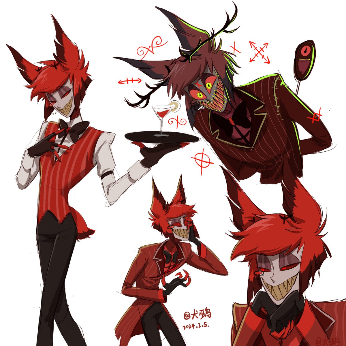 😋😋
#HazbinHotel #Alastor