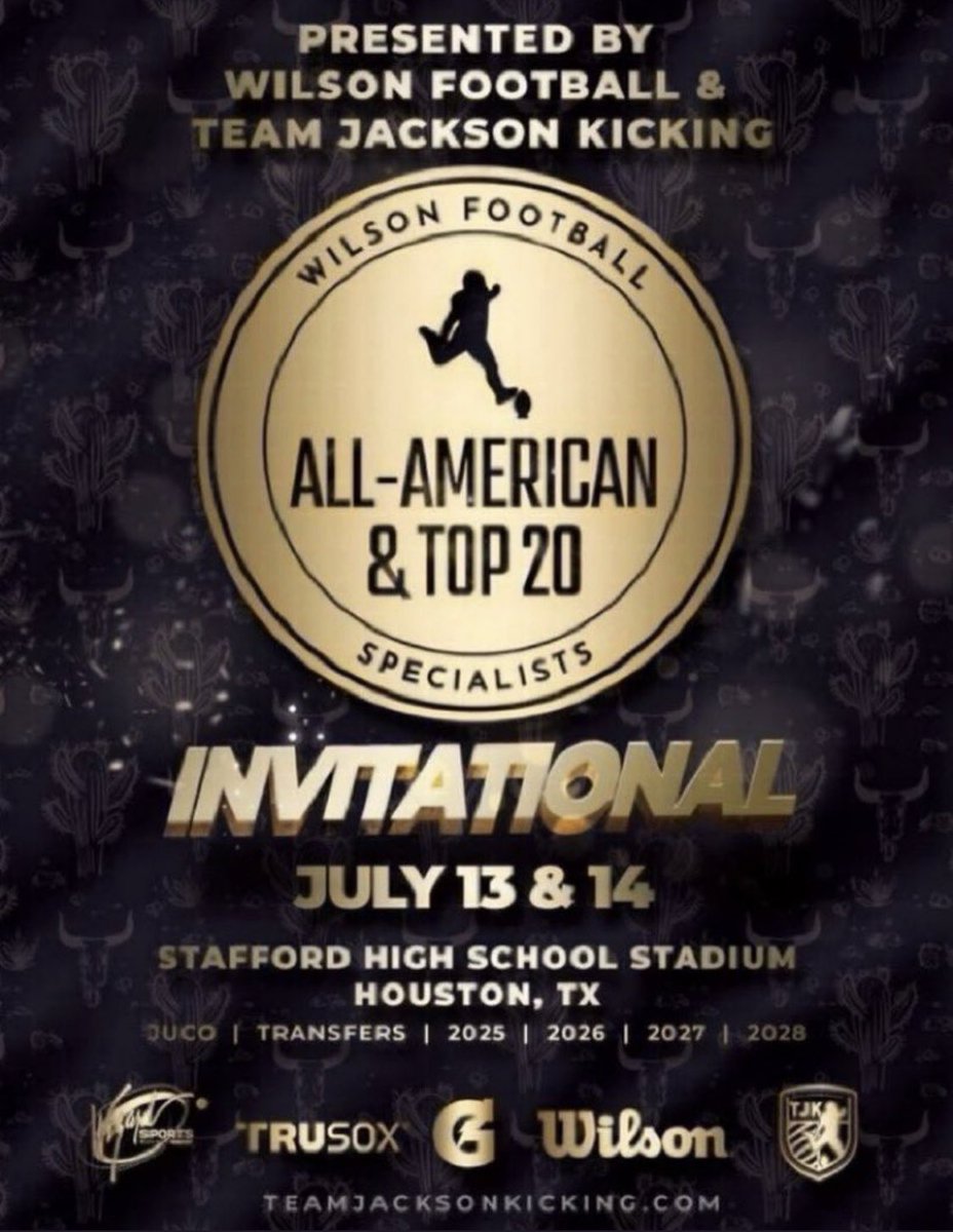 thank you @CoachJacksonTJK for the All-American competition! @murrayhighFB @coachjimmyogle @AnthonyPrevos16 @CoachCoreySTC @coach_jaygaff @CoachJones256 @CoachKLBs @RedHawksRecruit @CoachPerry_UK @IcemanCoaching @CoachYoung41 @CoachE_UF @recruitNE_GA @RSmittyRock @WrightJody