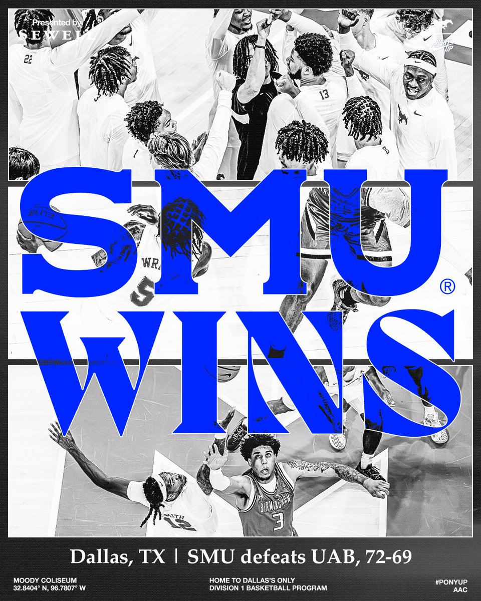 SMUBasketball's tweet image. 𝘿𝙤𝙬𝙣𝙚𝙙 𝙏𝙝𝙚 𝘿𝙧𝙖𝙜𝙤𝙣𝙨

#PonyUpDallas | @SMUMustangs