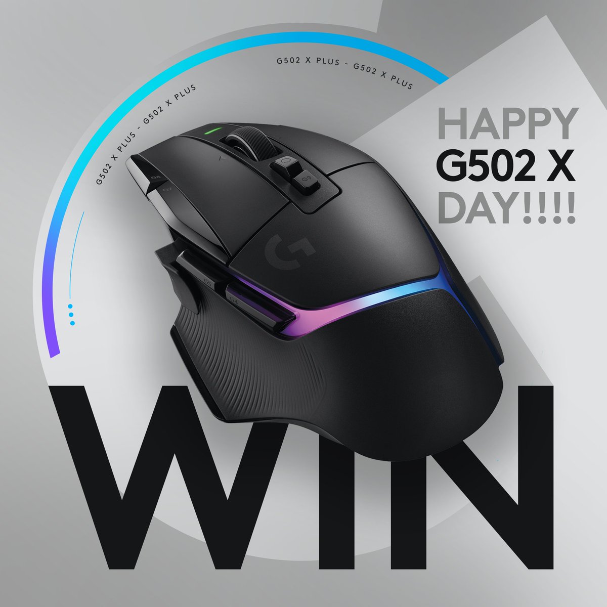 LogitechG_ANZ's tweet image. WIN a #G502X Plus in honour of G502 Day! 🔥

That's right, we've declared that 05/02 is G502 day, and we're celebrating with a giveaway. 🙌 To enter: 

✅ Follow @LogitechG_ANZ.
🔁 Retweet this post. 
👇 Tell us your fave FPS and why.  

Competition closes 11/02 at 11:59 PM AEDT.