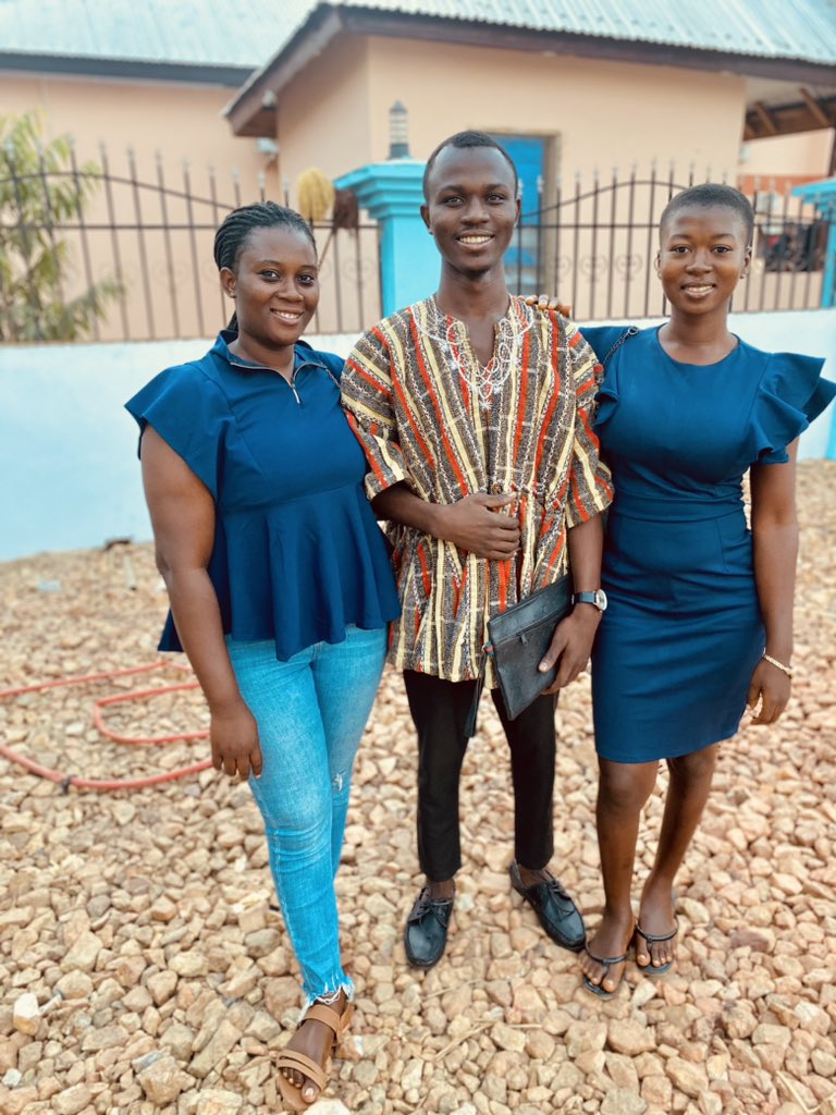 razzaq_akeem's tweet photo. In the early hours of Friday February 2, I had the honor from the President to join some members of the Social Science Students Association (SoSSA), Staff members of the University and other students of FoE-UDS on a 9-hour long journey to Nandom in the Upper West Region of Ghana. https://t.co/JUi60nWyPr