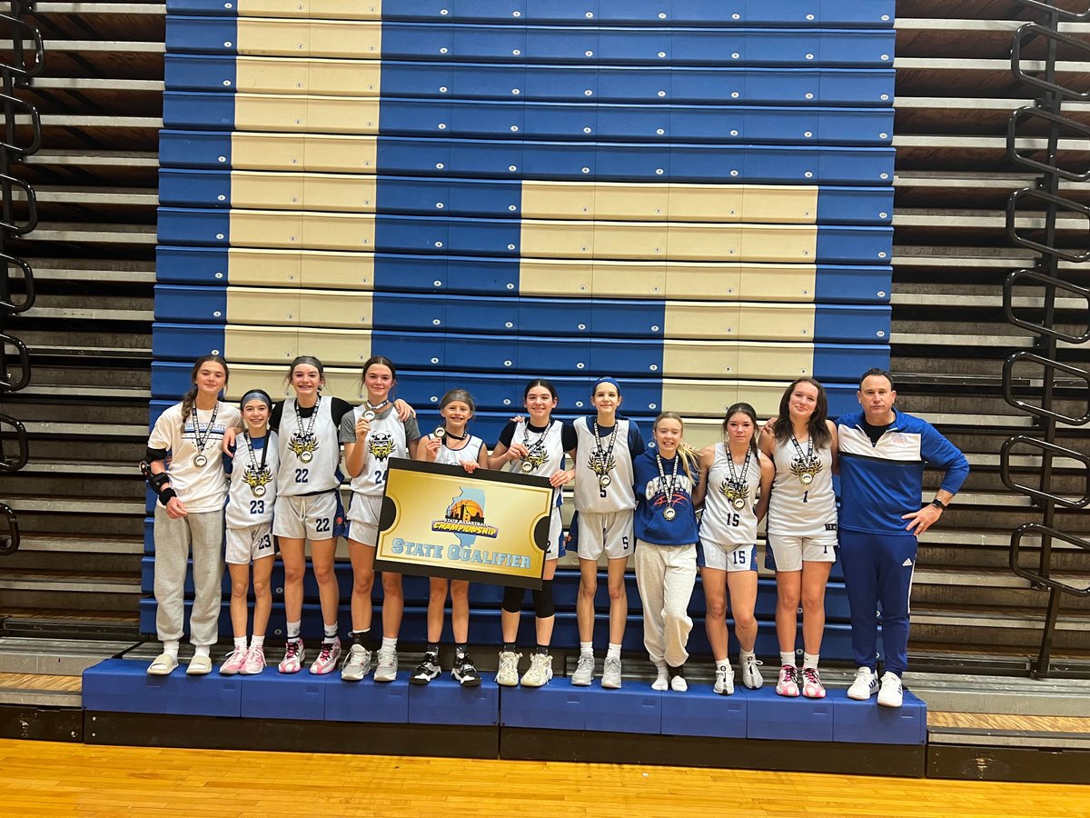 7th grade Devlin went 4-0 to win the GFB gold tournament! Way to go girls! 🙌🏼🙌🏼