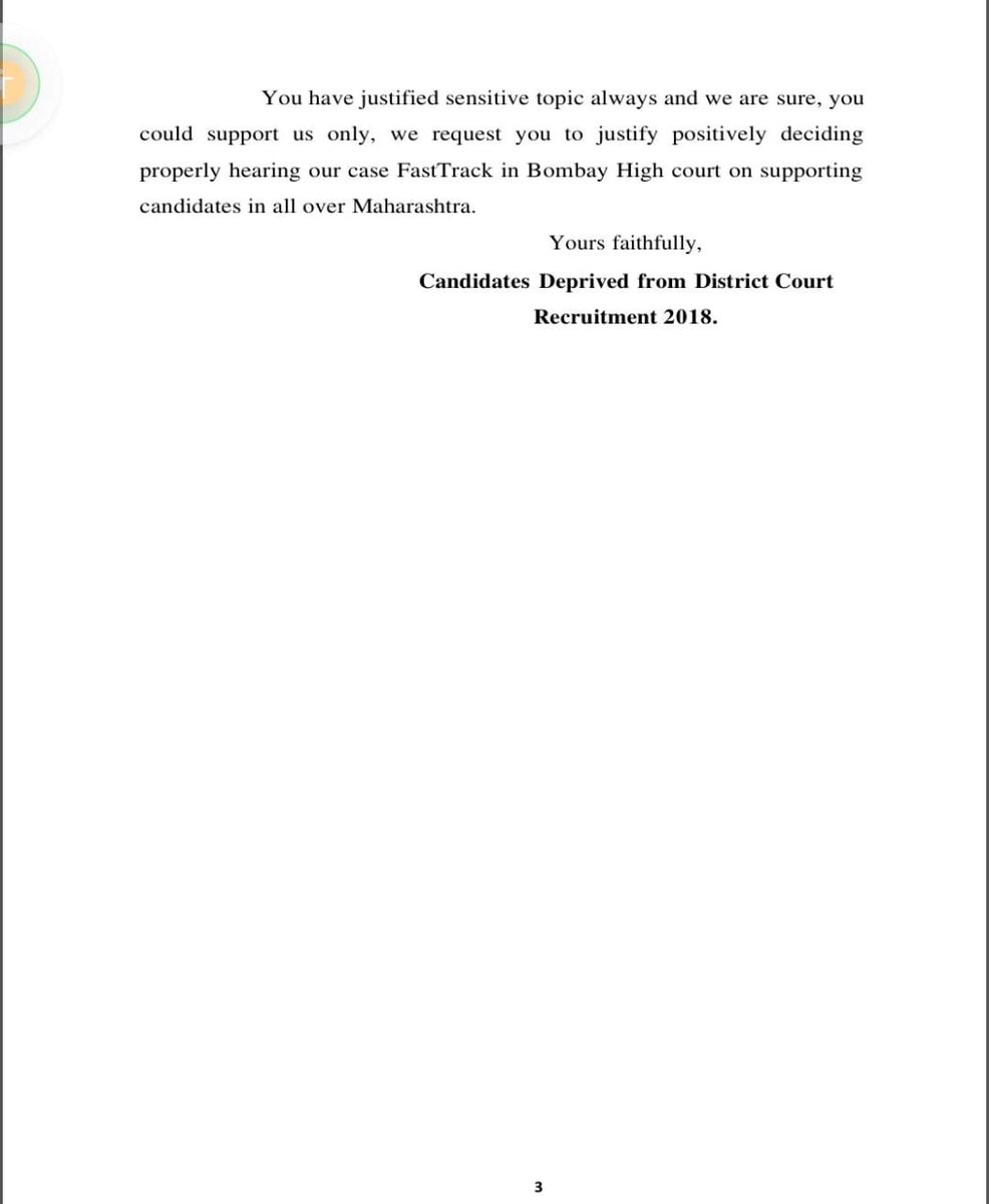 AtulChavhan1992's tweet photo. #Districtcourtrecruitment2018_needjustice,@narendramodi @PMOIndia @DyChandrachud_ @mahagovernor @mieknathshinde @CMOMaharashtra @Dev_Fadnavis @AjitPawarSpeaks @rashtrapatibhvn @AmitShah @KirenRijiju https://t.co/zsv9Kq8yUA