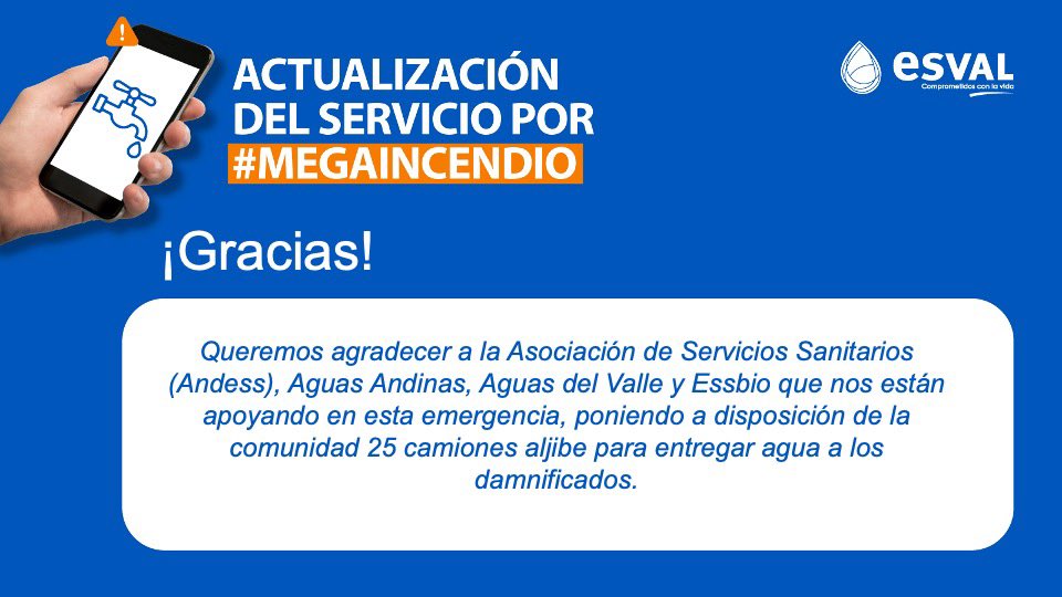 Esval tweet media