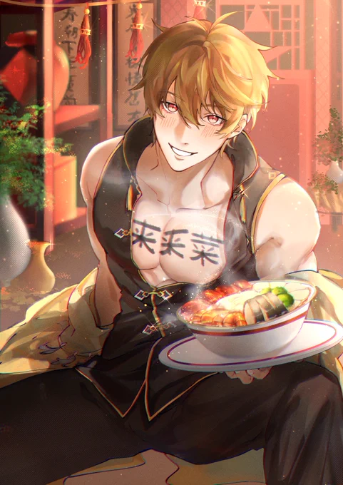 DISH or ME  #Luke_BestCard #未定事件簿 #TearsofThemis #GourmetGastronomy 