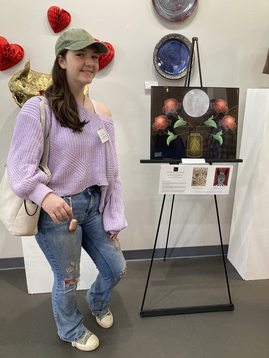 MrspintoCMS's tweet photo. So proud of my previous students and their growth as artists! @chathamarts @ChathamCoSch @ChathamMiddle @CmsRams https://t.co/l3FWVzoTe8
