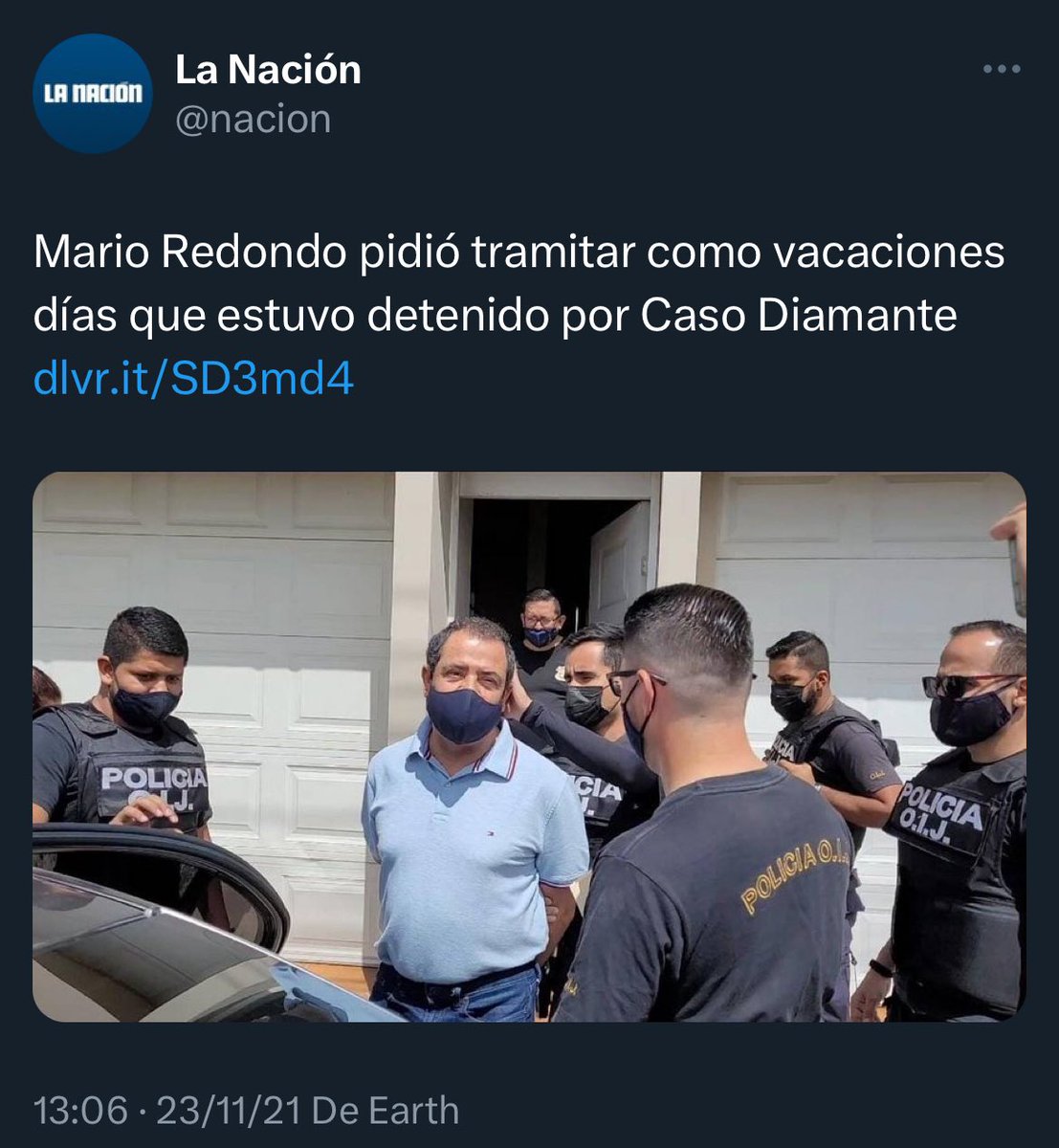 sebaseq_cr's tweet photo. @SemanarioU Preso y de vacaciones según él ….. https://t.co/MZo1F2d3zM