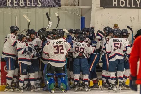 18U Elite had a tremendous weekend going 2-0-1 in AYHL play. They stole 3 points from first place Washington Little Capitals and beat rival Little Flyers 2-1 thanks to a Lucas Riccardi goal in the final seconds. Team is now within striking distance of a playoff spot.